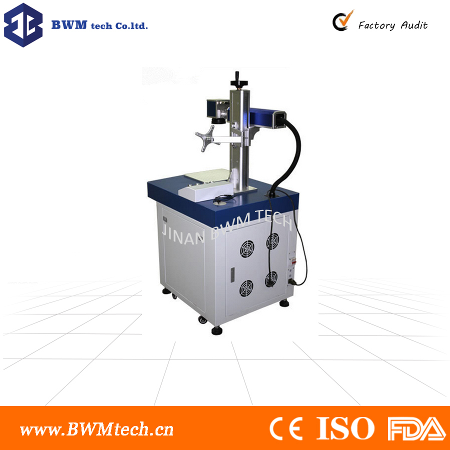 BWM-B30 Fiber laser marking machine for stainless steel, color marking machine 