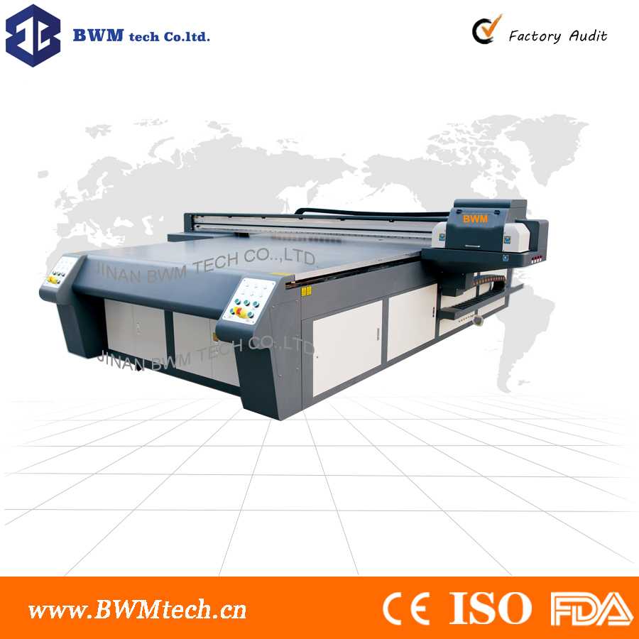 BM-2030A UV Printing machine for glass metal fabric