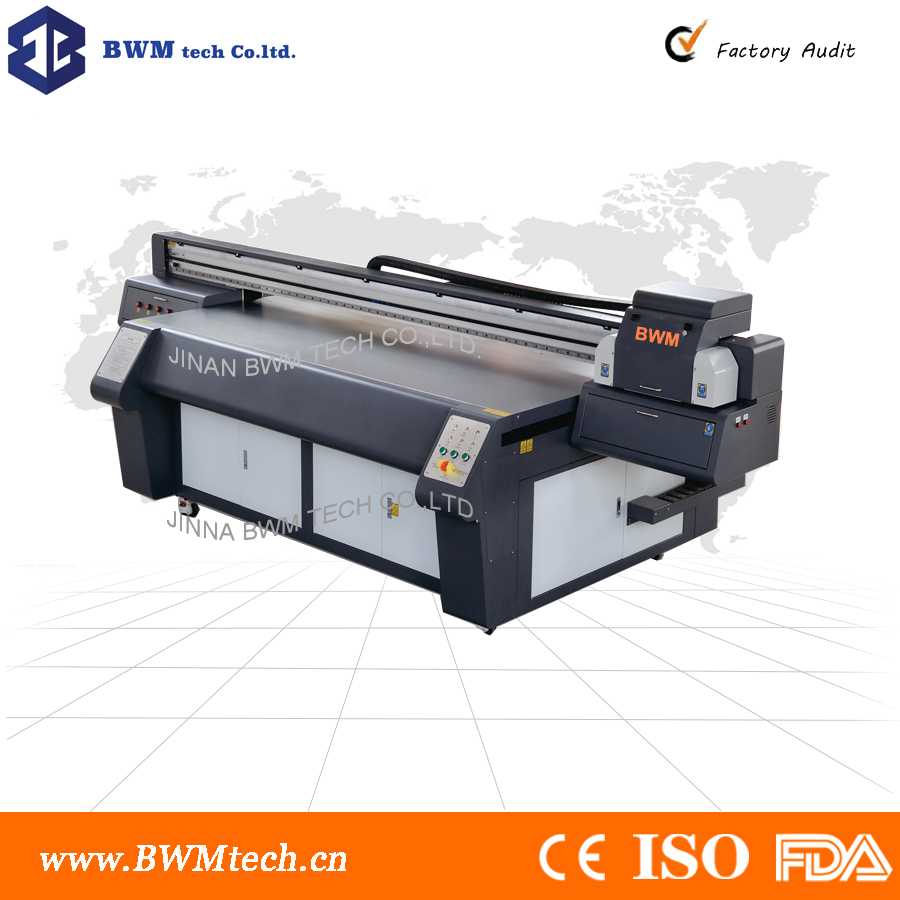 BM-2513H UV Flated Printing Machine for ceramic T-shirt metal  