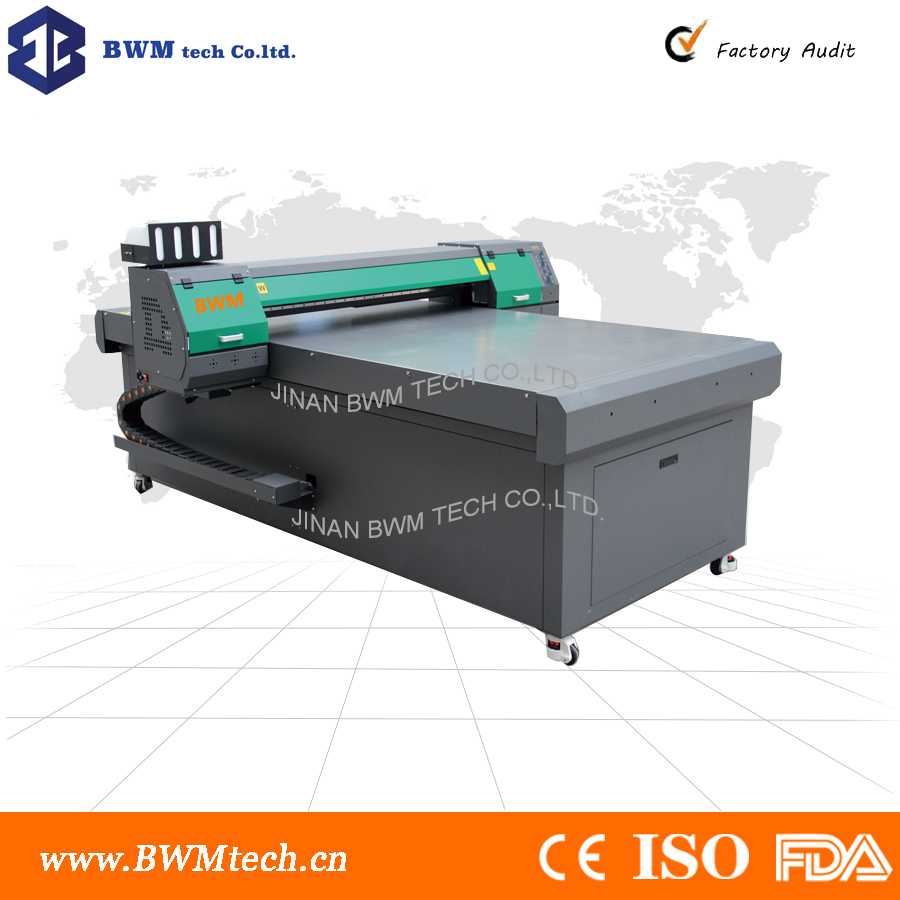 BM-1325 UV Flated Printing Machine for glass fabric ceramic acrylic